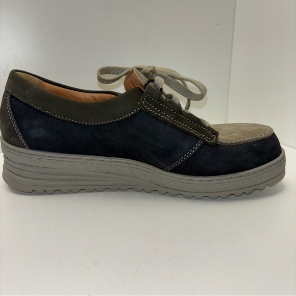 Mephisto Air Relax Mobils suede / leather lace-up loafers ladies 7 - Picture 6 of 11